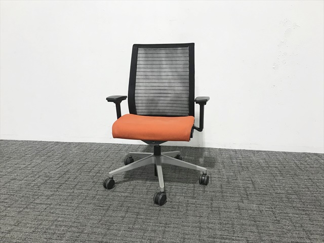 steelcase/スチールケースのシンクチェア 3Dニット THK-13101 J503[steelcase/スチールケース ][中古]|オフィス家具（中古）通販ならHappy（ハッピー）