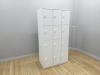 12人用ロッカー 3列4段 LB型 ダイヤル式 HLB-9834SFN-W9