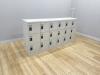 18人用シューズBOX 6列3段 扉・鍵付 SLK-HY18LF1